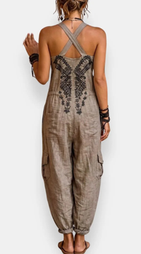 Emma - Peto estilo bohemio con bolsillos de parche